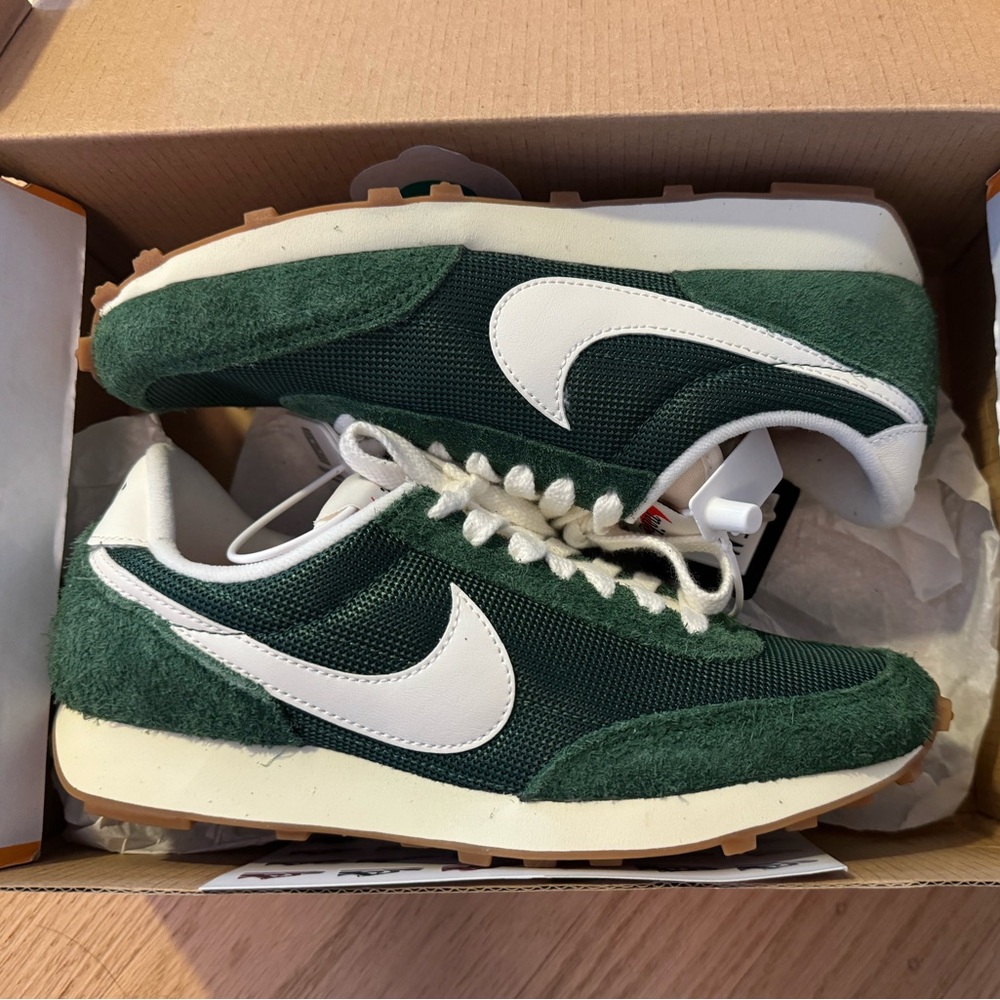 Brand new in box Women’s Nike Daybreak Vintage in color “Fir Coconut Milk”